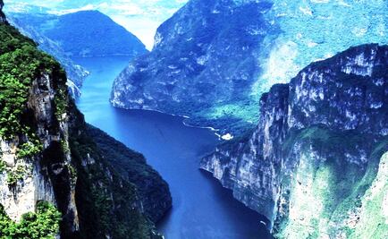 Asegura gobernador que Cañón del Sumidero está limpio