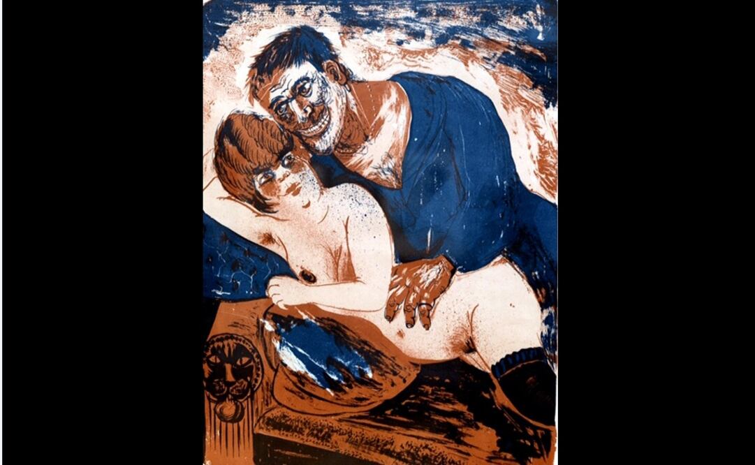 El expresionismo alemán de Otto Dix llegó al Museo Nacional de Arte para denunciar la violencia, la corrupción y la doble moral. FOTO: Cortesía Secretaría de Cultura