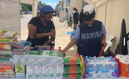 Semar instala centro de acopio para afectados por lluvias; aquí puedes entregar tus donativos