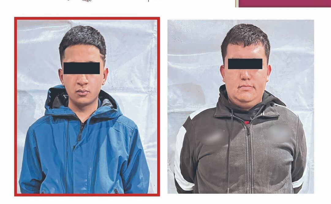 Los dos sujetos fueron detenidos en calle Cerrada de Margaritas, alcaldía Iztapalapa, mientras intercambiaban envoltorios con droga. Foto Especial