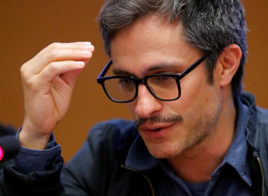 Mexican actor Gael Garcia Bernal attends a side event on "Combatting atrocity, crimes, corruption and impunity in Mexico" during the Human Rights Council at the United Nations in Geneva, Switzerland - Photo:Denis Balibouse/REUTERS