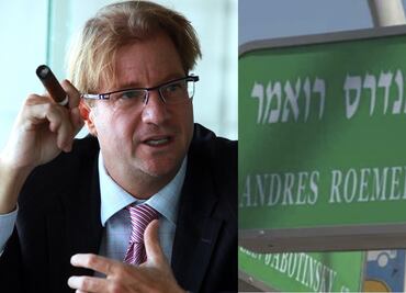 ¿Cuál es la relación de Andrés Roemer con Israel?