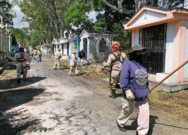 Alistan registro de 494 trabajadores de cementerios