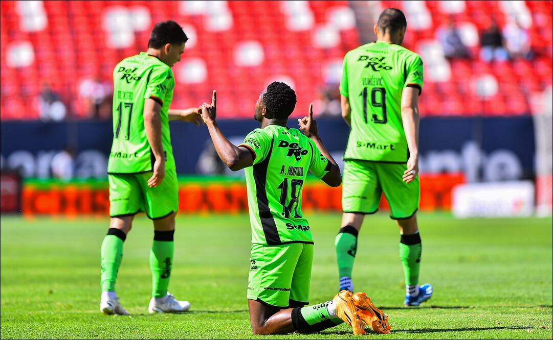 Avilés Hurtado le dio la victoria el lunes por la mañana a FC Juárez ante Atlético de San Luis - Foto: Imago7