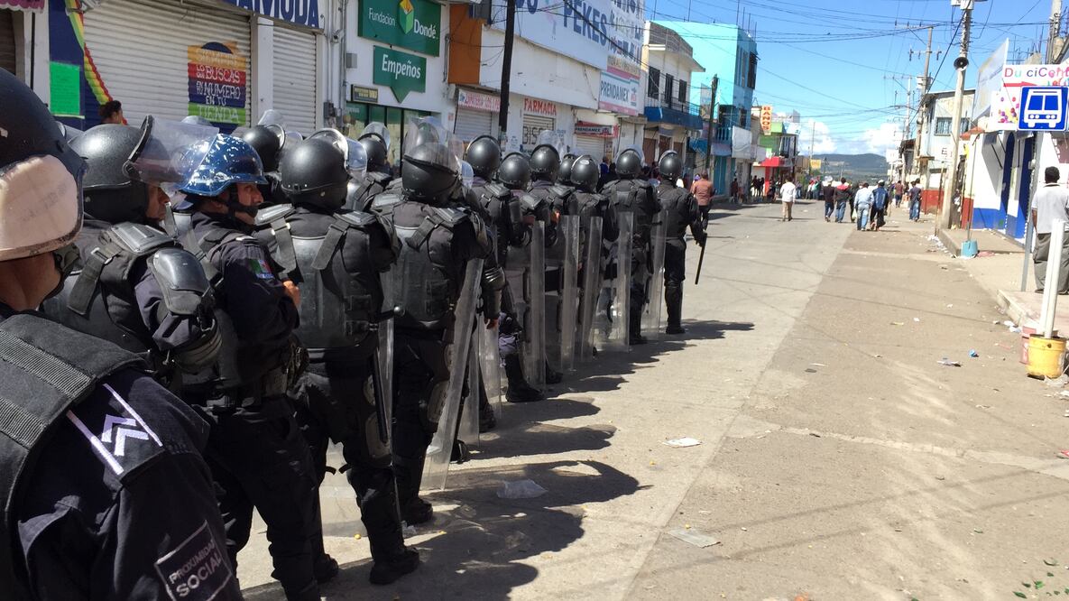La Policía Municipal se mantiene un operativo en el lugar (Foto: Fredy Martín Pérez / EL UNIVERSAL)
