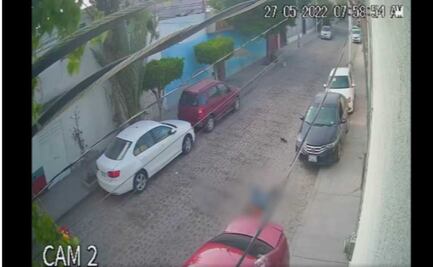 Conductor alcanza y atropella a ladrón en calles de Querétaro: VIDEO 