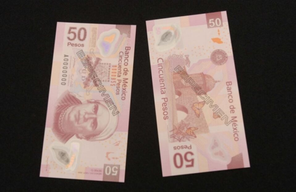 El ajolote y Xochimilco saldrán en el nuevo billete de 50 pesos