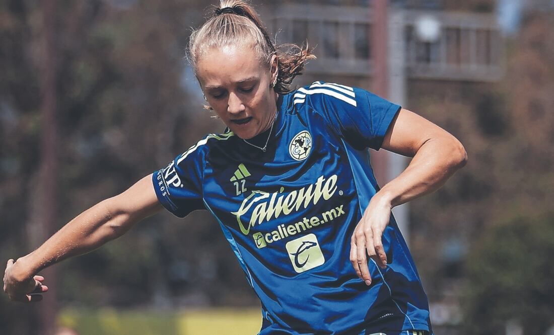 A las Águilas, les basta un empate para avanzar. Foto: CLUB AMÉRICA