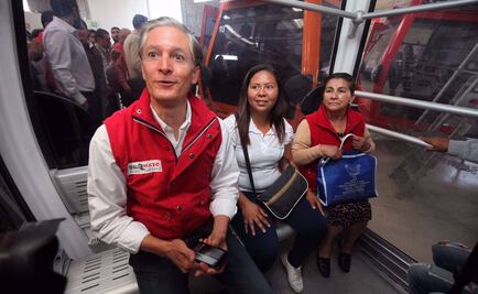 Realiza Del Mazo recorrido en Mexicable de Ecatepec