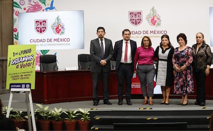 Gobierno de CDMX, IECM e INE firman convenio de cara a la elección judicial