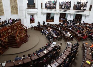 Diputados del PAN abandonaron el pleno del Congreso cuando Brugada mencionó que no habrá más cárteles inmobiliarios en la CDMX