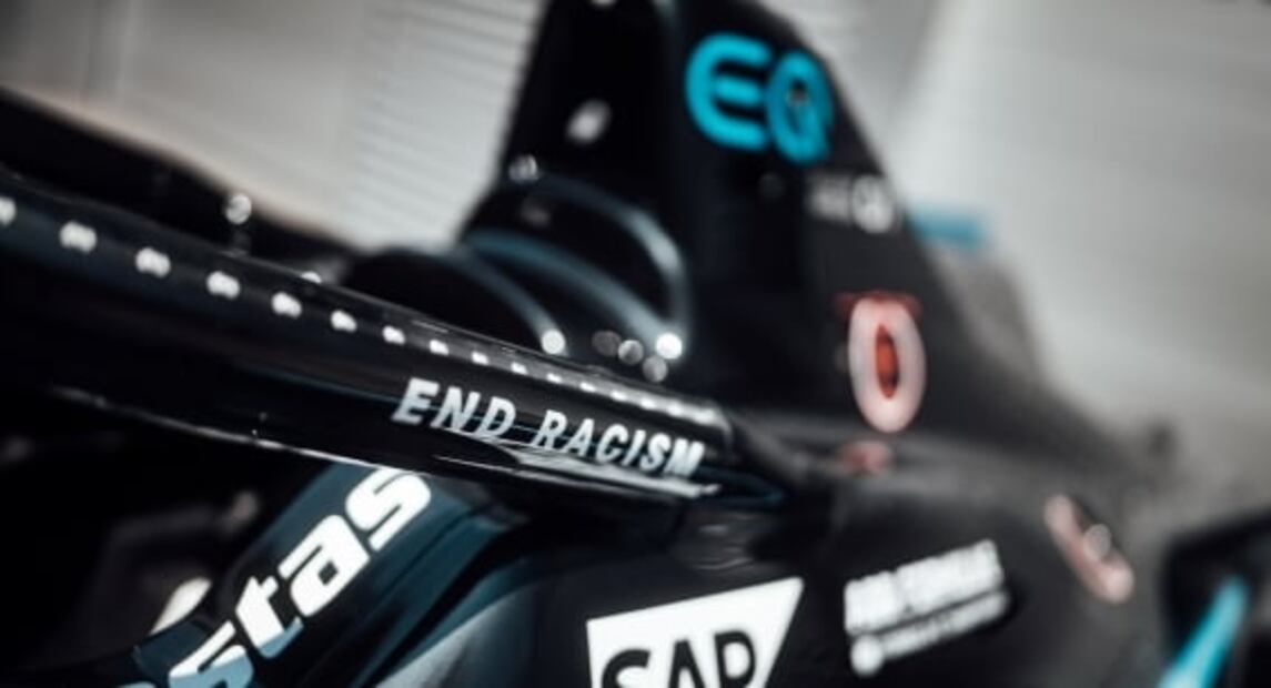 Mercedes-Benz se une a protestas contra racismo en Fórmula E