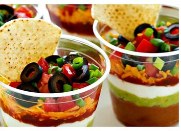 Siete capas que saben a Tex-Mex