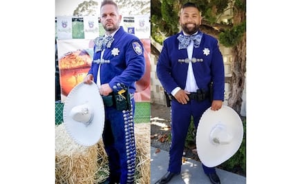 Policías de EU se visten con traje de charro para acercar a comunidad latina