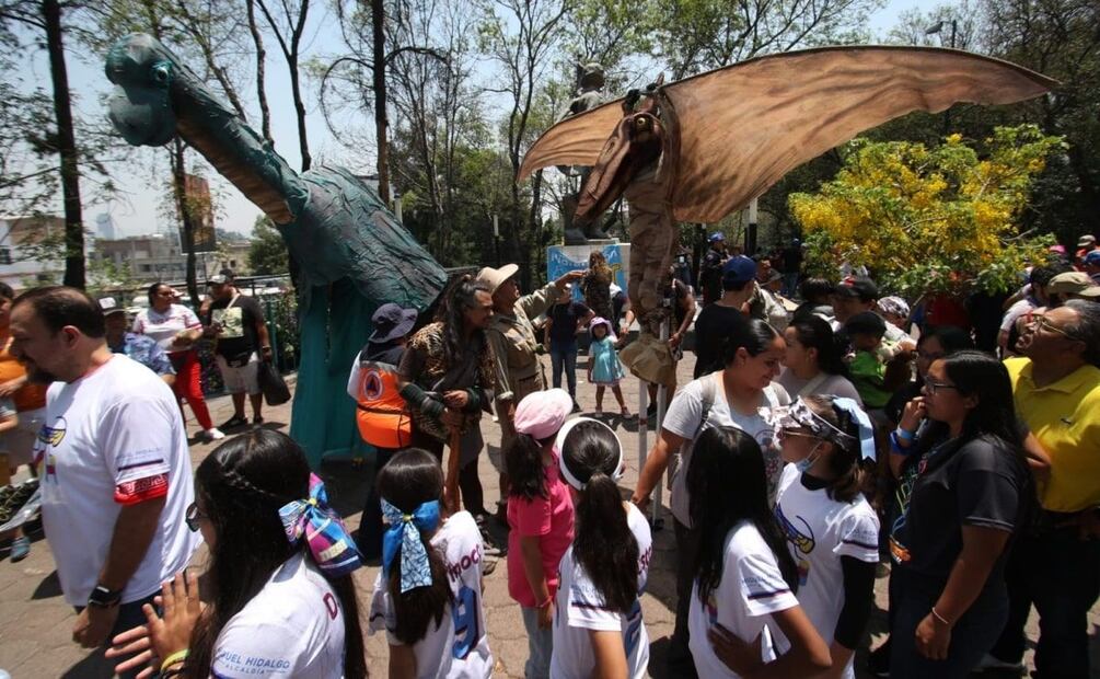 Mauricio Tabe en los festejos del Día del Niño en la alcaldía Miguel Hidalgo. Foto: Carlos Mejía. EL UNIVERSAL