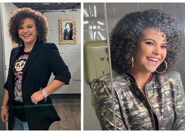 Lucerito Mijares luce jumpsuit de mezclilla con top, un gran look casual de verano