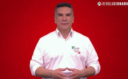 “Misión cumplida, reventamos el Zócalo”, dice “Alito” Moreno tras marcha en defensa del INE