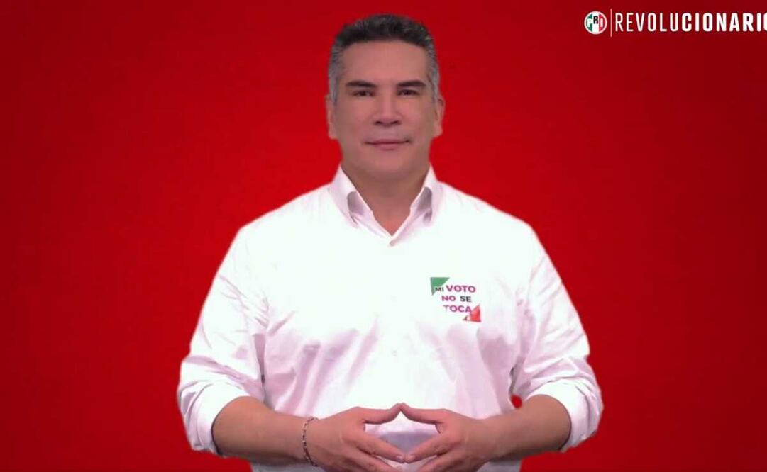 Alejandro Moreno Cárdenas, presidente del PRI. Foto: Captura de video