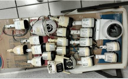 Marina desmantela red de videovigilancia de delincuencia organizada en Acapulco; retiran 109 cámaras “parásitas”