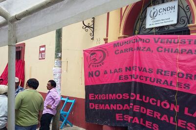 Ocupan campesinos sede de la CNDH en Chiapas