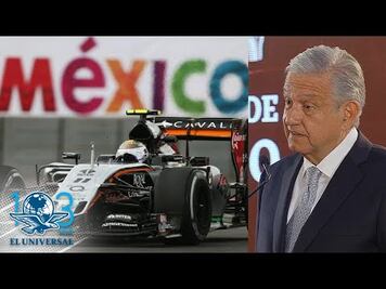 AMLO desconoce los contratos con Fórmula 1
