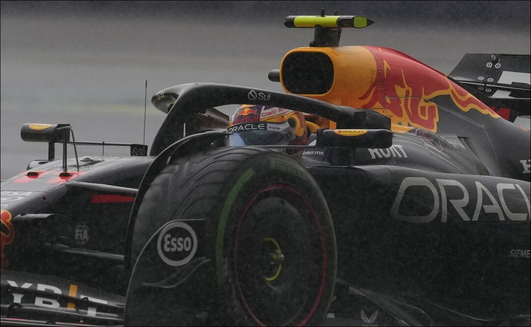 Checo Pérez durante el Gran Premio de Brasil 2024 - Foto: AP