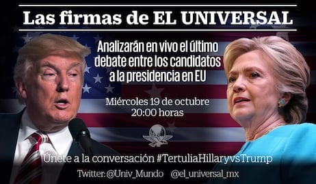 Las claves del tercer y último debate presidencial en EU