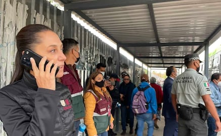 Sheinbaum supervisa operativos de transporte de apoyo por cierre parcial de la Línea 1