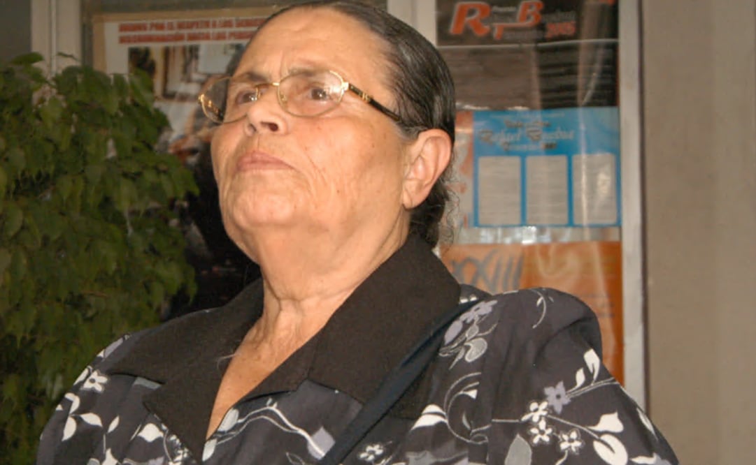 María Consuelo Loera Pérez shook hands with the President in March - Photo: File photo/EL UNIVERSAL