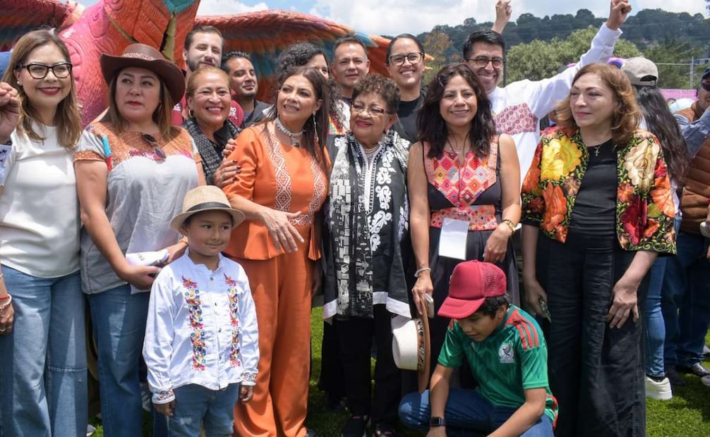 Clara Brugada inaugura la Utopía Centli Topilejo en Tlalpan; invirtieron 253 mdp.
Foto: Santiago Cadena / EL UNIVERSAL