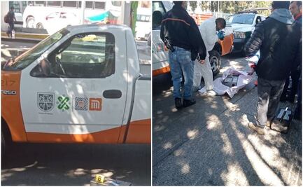 Esta es la camioneta en donde se encontró la caja negra del accidente en el Metro 