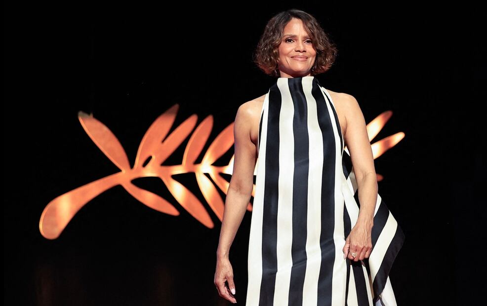 La actriz estadounidense y miembro del jurado, Halle Berry, durante la ceremonia de apertura el 13 de mayo de 2025. Foto: AFP