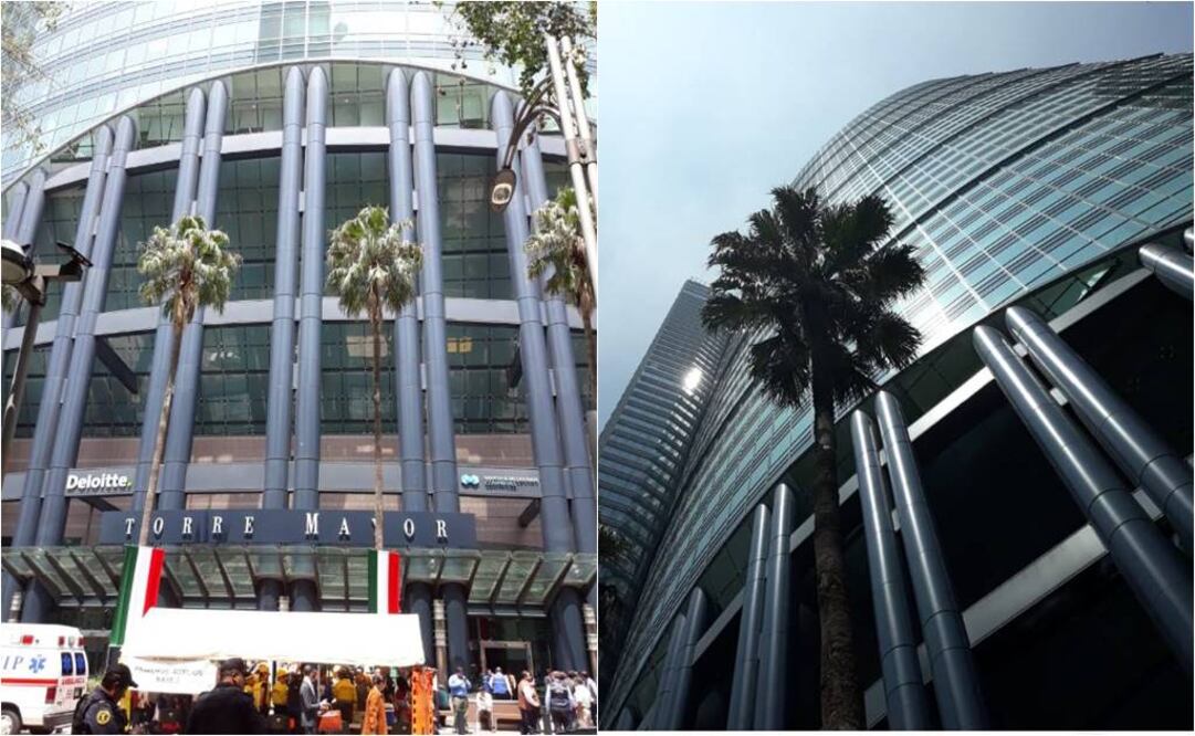 El Macrosimulacro se realizó sin ningún contratiempo en la Torre Mayor  Foto: Cynthia Talavera / EL UNIVERSAL