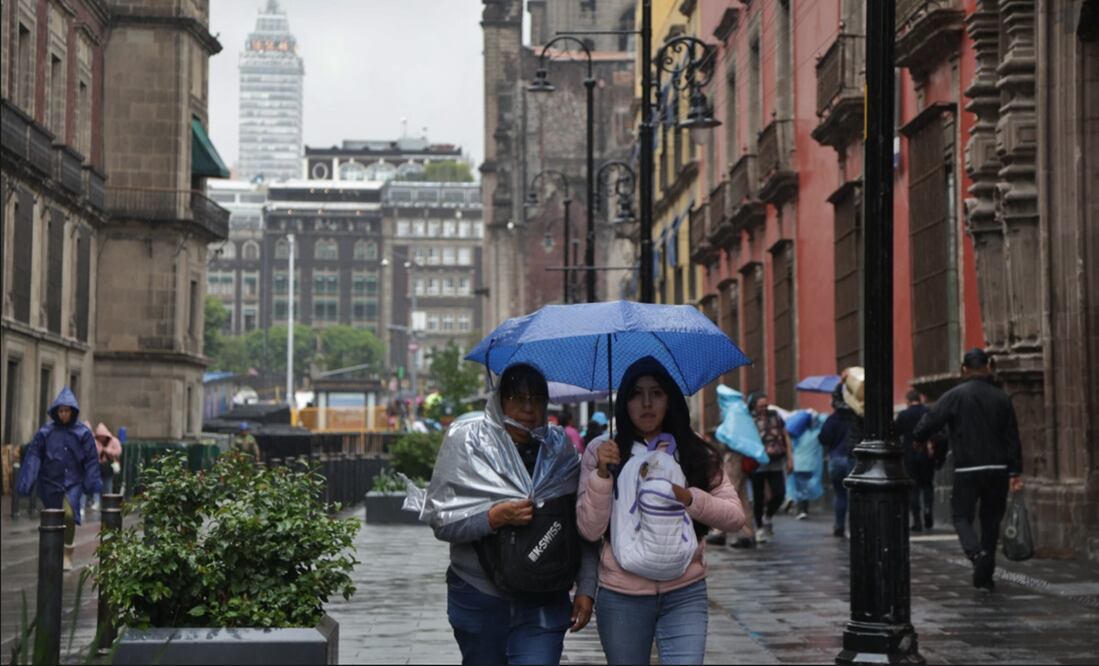 Prevén lluvias en la Ciudad de México. Foto: Carlos Mejía/EL UNIVERSAL
