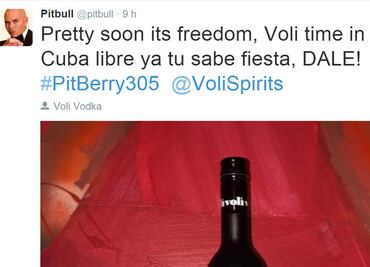 Pitbull pide levantar embargo comercial a Cuba