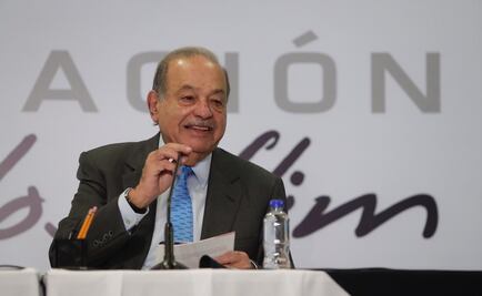 La inflación va a bajar a la mitad, estima Carlos Slim 