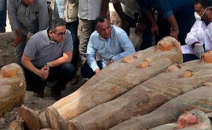 Egipto descubre 20 ataúdes de más de 2 mil años de antigüedad
