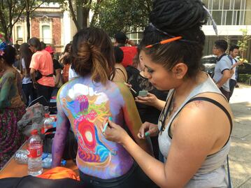 Liberating women through body art