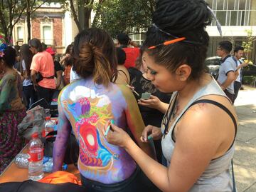 Liberating women through body art