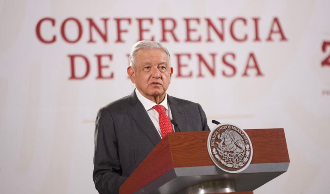 El presidente Andrés Manuel López Obrador reconoció este jueves que los actos de violencia que se registran en México es una “realidad muy dolorosa". Foto: Germán Espinosa