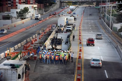 Abren a la circulación tramo afectado del Paso Exprés de Cuernavaca