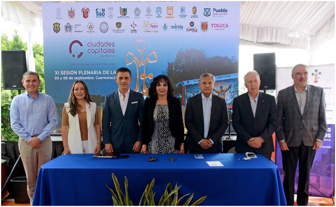 Cuernavaca es sede de la plenaria de Ciudades capitales donde se reúnen para compartir experiencias exitosas de cada localidad. Foto: Especial