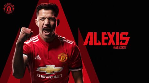 Alexis Sánchez, nuevo jugador del Manchester United