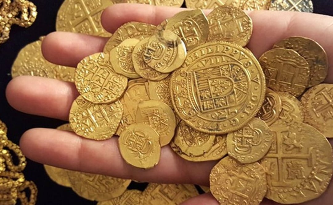 Estas monedas formaban parte de alguno de los once galeones de la Flota Española que naufragaron el 31 de julio de 1715. (FOTO: 1715 FLEET - QUEENS JEWELS, LLC)