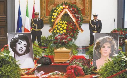 Admiradores despiden a su diva, Gina Lollobrigida