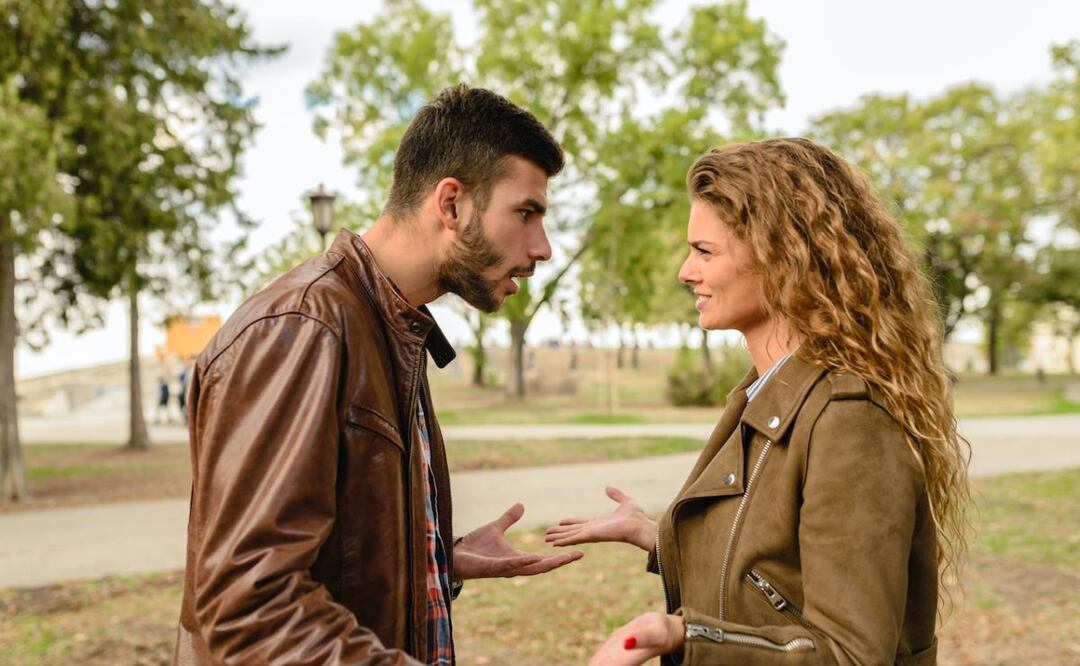 Discusión de pareja. Fuente: Pexels