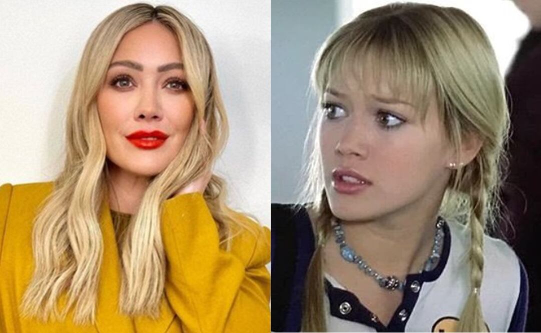 La actriz Hilary Duff que encarnaba a Lizzie McGuire" en la serie. Foto: Instagram oficial de la artista y @forever_lizzie_mcguire.
