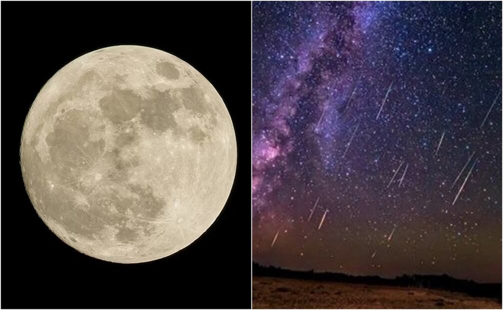En agosto llegarán diversos espectáculos astronómicos imperdibles, como la Luna de Esturión y la Lluvia de Meteoros Perseidas. Fotos: Pixabay