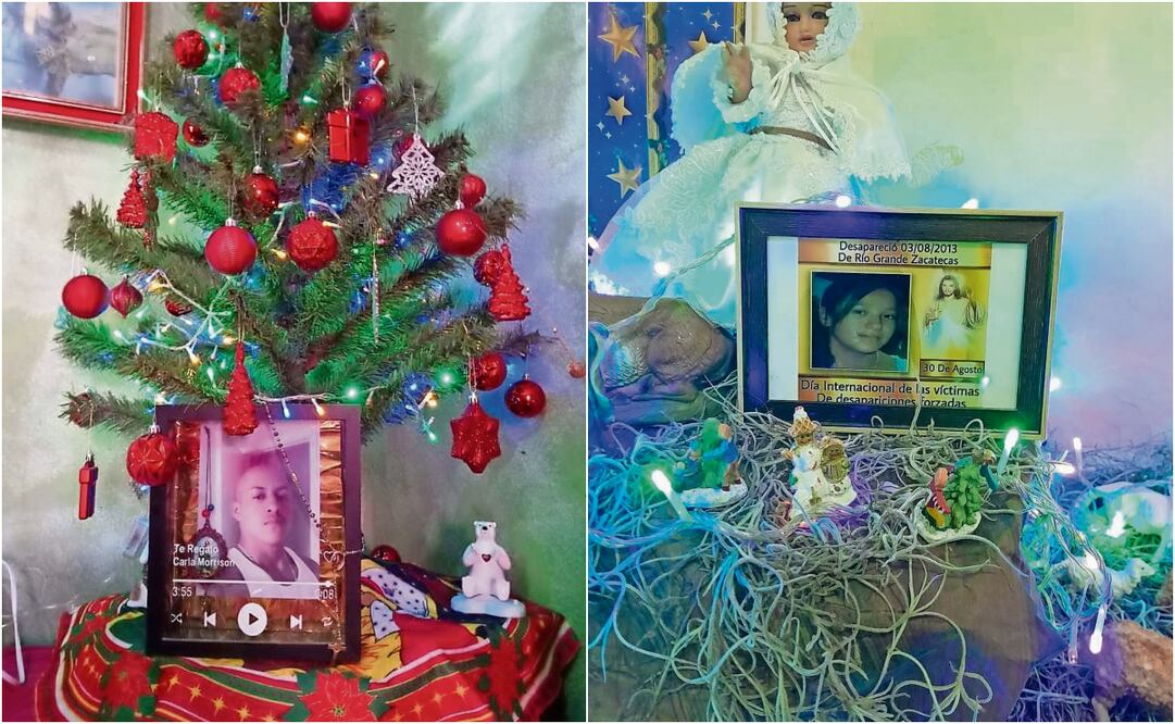 Hijos ausentes estuvieran presentes en los árboles navideños, en los nacimientos y en las cenas de Noche Buena. Foto: Especial