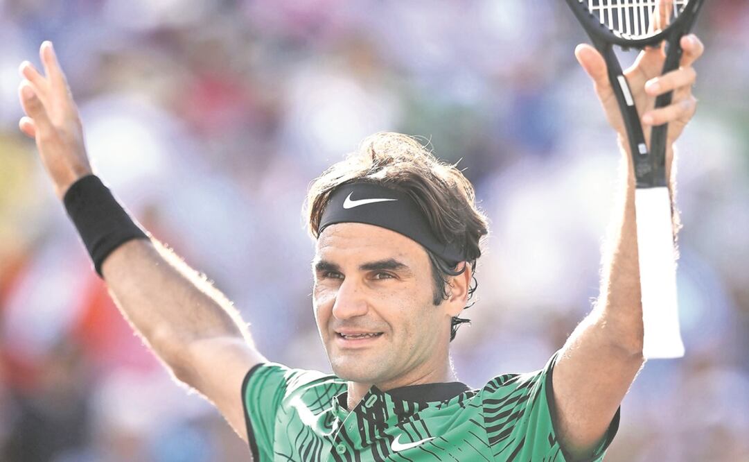 Roger demostró una vez más que está en gran forma tenística (JULIAN FINNEY. AFP)